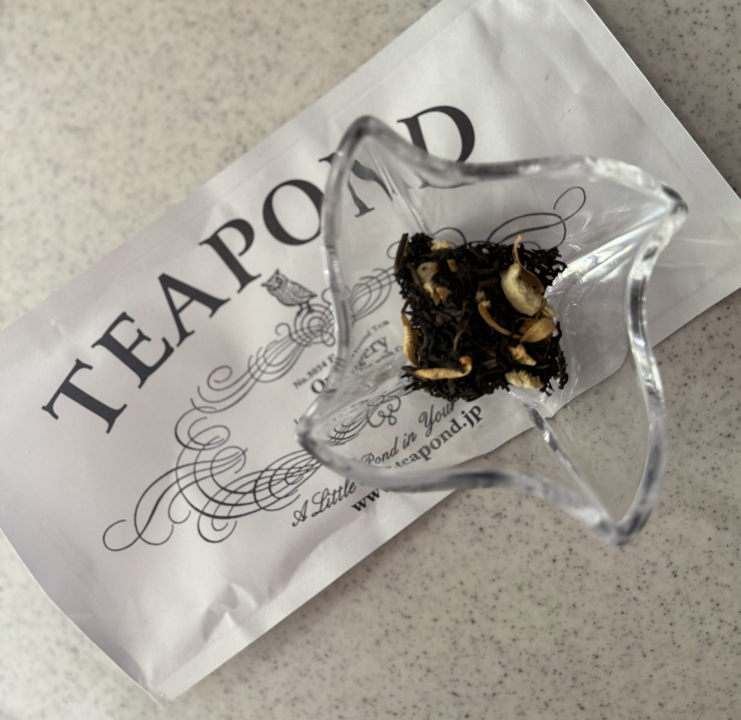 オレンジフラワーの紅茶
